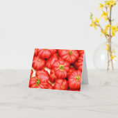 カサリノポミドリのノートカード カード (黄色い花)