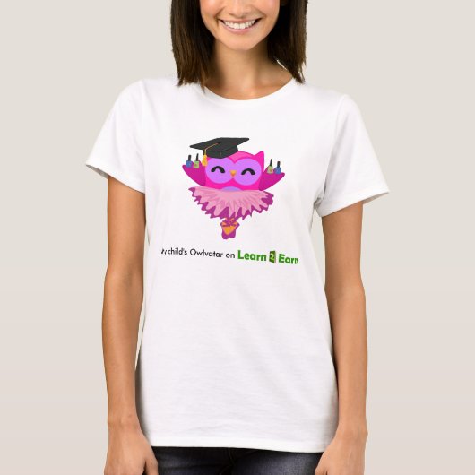 カサリンのOwlvatar Tシャツ (正面)