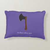 カサリンハワード"他無し願い"のアクセントの枕 アクセントクッション (裏面)