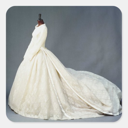 カサリン結婚ワーズリーのドレス スクエアシール (正面)