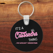 カサンドラの言う事が分からないんだ キーホルダー (正面)