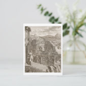 カサンドラはトロイア人に彼らの運命を告げる ポストカード (スタンド正面)