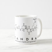 カサンドラペプチド名mug コーヒーマグカップ (正面右)