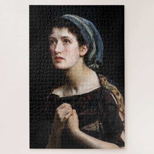 カサンドラ(トロイの王女)(ジョン・コリア画) ジグソーパズル (縦)