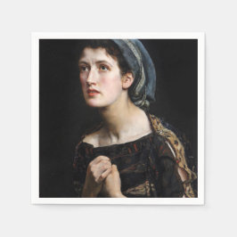 カサンドラ(トロイの王女)(ジョン・コリア画) スタンダードカクテルナプキン