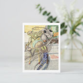 カサンドラCicadaはLie Detectorテストを有する ポストカード (スタンド正面)