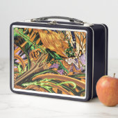 カサンドラWSロゴ付きハロウィーン・ドラゴンに乗る メタルランチボックス (インサイチュ)