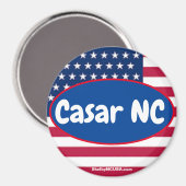 カサーNC愛国磁石 マグネット (正面/裏面)