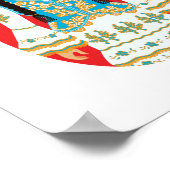 カザフのマトリョーシュカ ポスター (角)