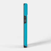 カザフスタンの旗 iPhoneケース (右側面)