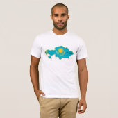 カザフスタンのTシャツ Tシャツ (正面フル)