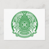 カザフスタンコートオブアームズ ポストカード (正面)