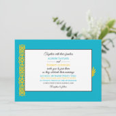 カザフスタンフラッグ、カザフスタン結婚国旗 招待状 (スタンド正面)