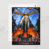 カザフスタンラケテ ポストカード (正面/裏面)