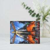 カザフスタンラケテ ポストカード (スタンド正面)