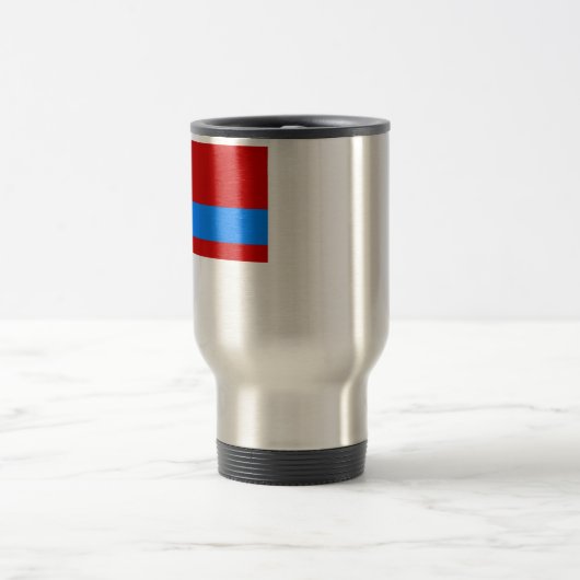 カザフスタン人SSRの旗 トラベルマグ (中央)