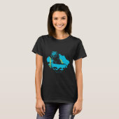 カザフスタン共和国 カザフスタンのゲル Tシャツ (正面フル)