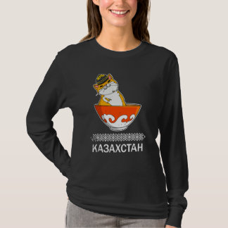カザフスタン共和国 カザフスタンのゲル Tシャツ