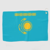 カザフスタン国旗 ゴルフタオル (横)