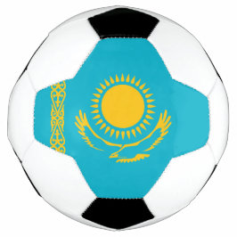 カザフスタン国旗 サッカーボール