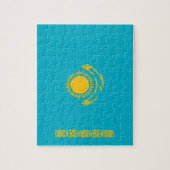 カザフスタン国旗 ジグソーパズル (縦)