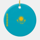 カザフスタン国旗 セラミックオーナメント (裏面)