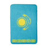 カザフスタン国旗 バスマット (正面縦)