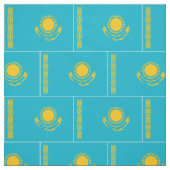 カザフスタン国旗 ファブリック (見本)