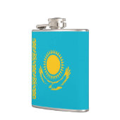 カザフスタン国旗 フラスク (左)