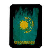 カザフスタン国旗 マグネット (縦)