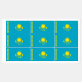 カザフスタン国旗 ラベル (シート)