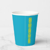 カザフスタン国旗 紙コップ (右)