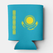 カザフスタン国旗 缶クーラー (裏面)