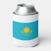 カザフスタン国旗 缶クーラー (缶正面)