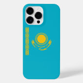 カザフスタン国旗 iPhoneケース (裏面)
