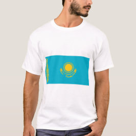 カザフスタン国旗 Tシャツ