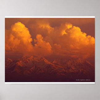 カザフスタン天山 ポスター