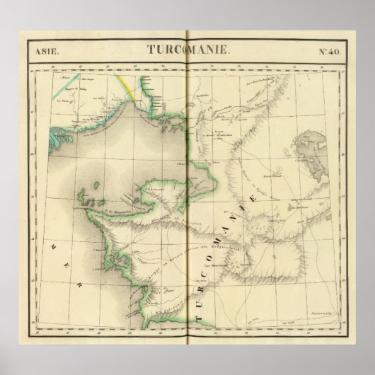 カザフスタン、ウズベキスタン ポスター (正面)