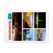 カザフスタン – モザイク – マグネット (横)