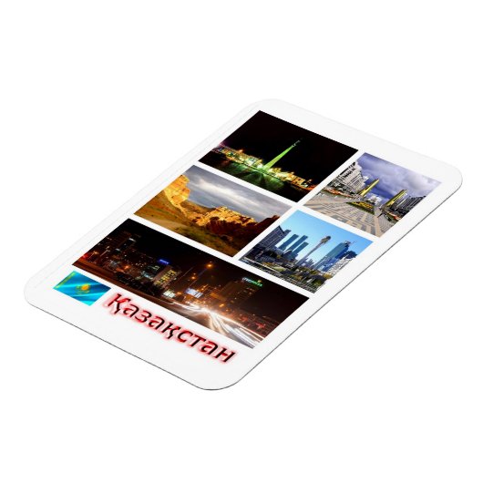 カザフスタン – モザイク – マグネット (左側)