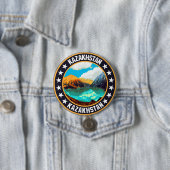 カザフスタン 缶バッジ (インサイチュ)