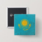 カザフスタン 缶バッジ (正面&裏面)