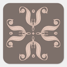 カザフ語チューリップ模様