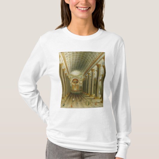カザンのカテドラルの内部の眺め Tシャツ (正面)