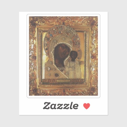 カザンの婦人 シール (シート)