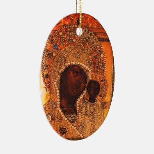 カザンの婦人 セラミックオーナメント (右)