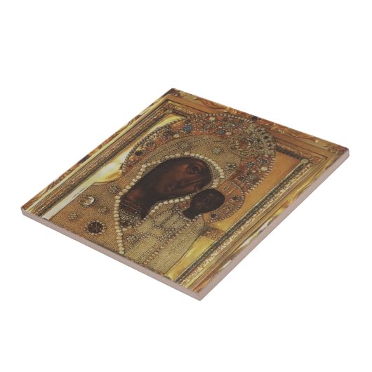 カザンの婦人 タイル (側面)