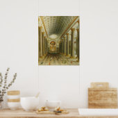 カザン大聖堂のインテリアビュー ポスター (キッチン)