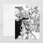 カザン ロシア 都市地図 ポストカード (正面/裏面)