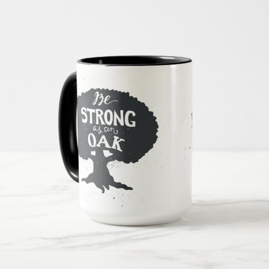 カシとして強いがあって下さい マグカップ (正面左)